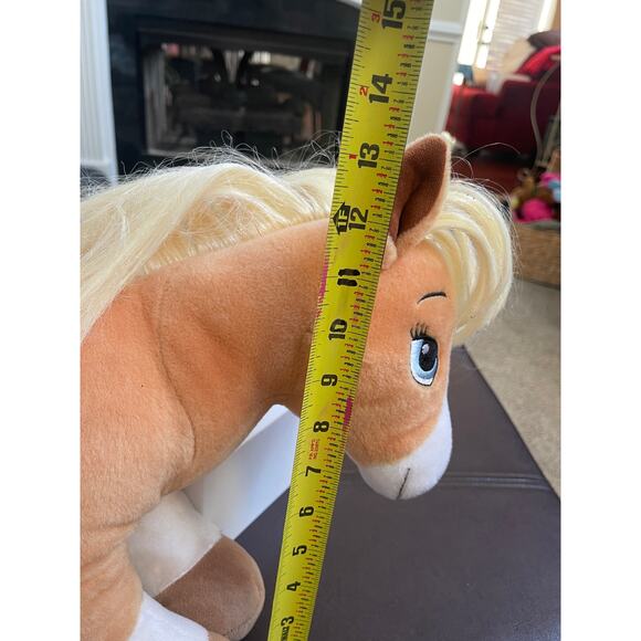 Super Cute Build-A-Bear Workshop Horses & Riding Club Palomino Horse - Picture 6 of 8
